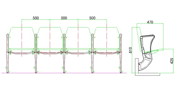 綠蛙主席臺沙發椅