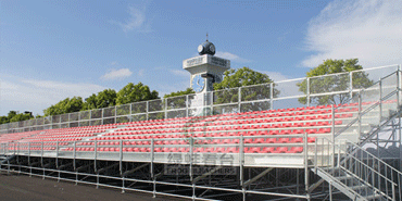 深圳機場國際車場可拆卸拼裝看臺