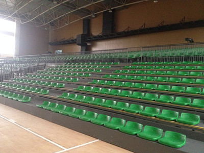 郴州柿竹園礦山固定看臺(tái)+伸縮看臺(tái)