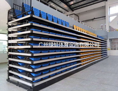 廣州大學附屬中學一層雙排伸縮看臺