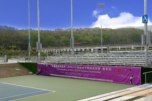 中國網球學院網球場八層鋁制看臺