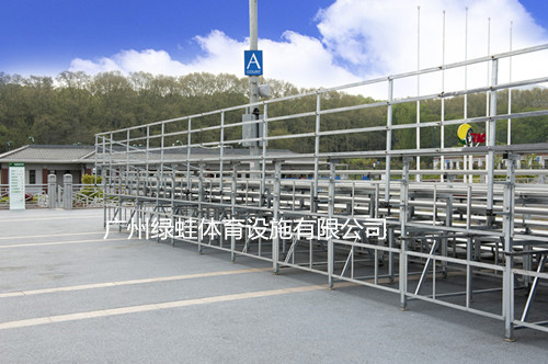 中國網球學院網球場八層鋁制看臺