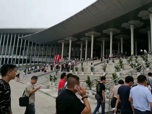 綠蛙看臺亮相2017年第35屆上海體博會