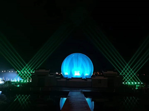 蛙看臺(tái)邀您共賞《遇見武寧》大型實(shí)景水秀