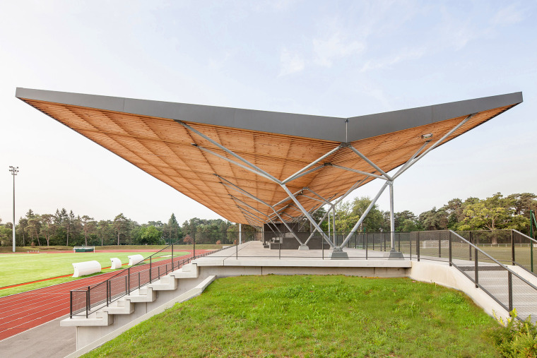 法國菲利普·馬胡特體育場看臺設計