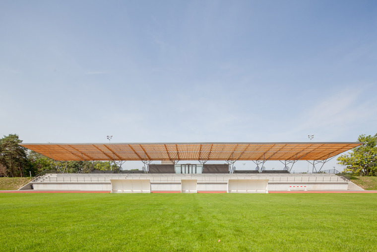 法國菲利普·馬胡特體育場看臺設計