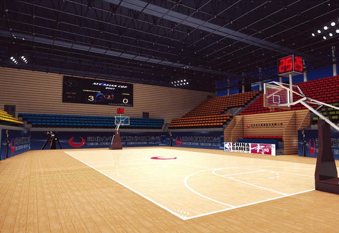 邢臺礦體育館看臺設計