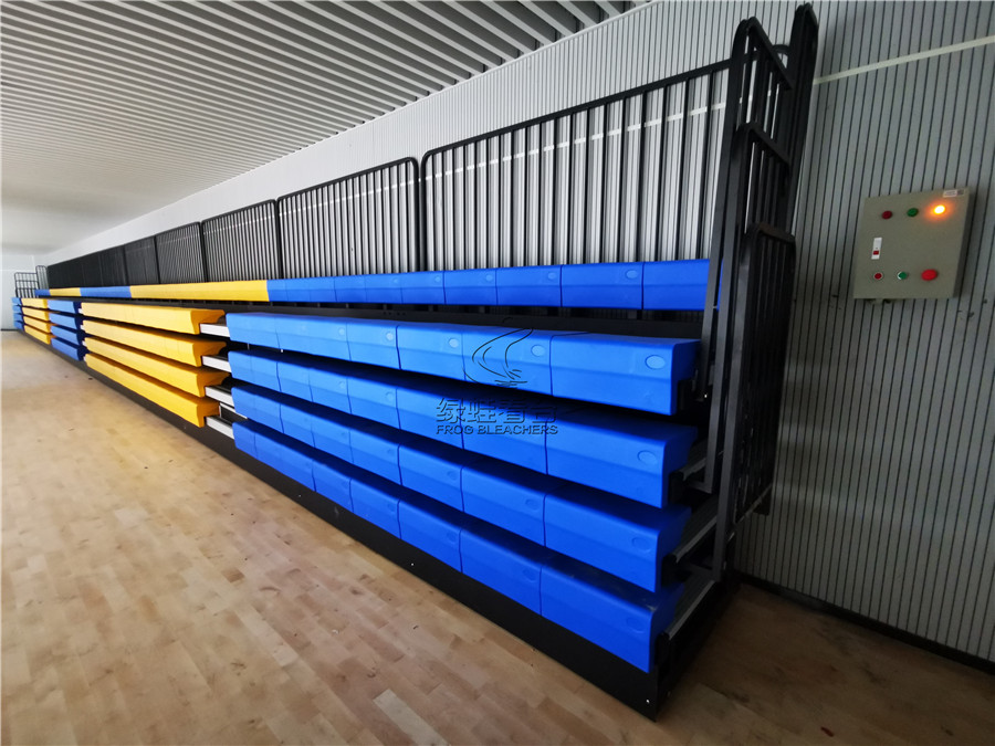 深圳沙壆學(xué)校體育館看臺座椅