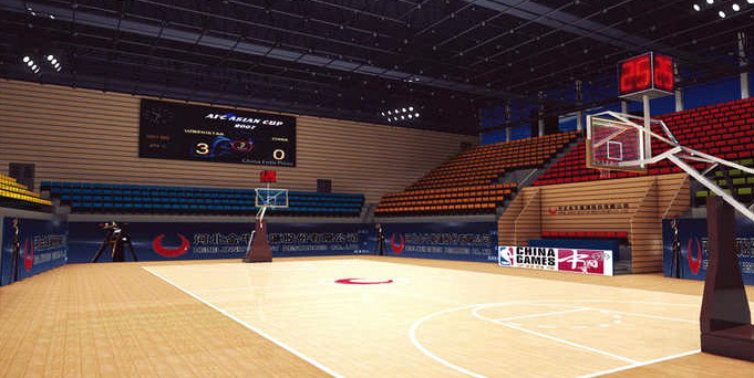 邢臺礦體育館設計方案，現代感十足的看臺是場館更亮眼