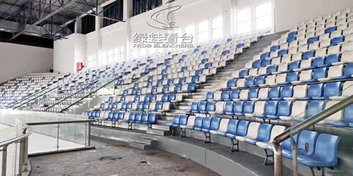 綠蛙助力廣東省運會--廣東金融學院清遠校區看臺項目完成