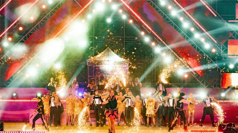 青島國際啤酒節看臺座椅